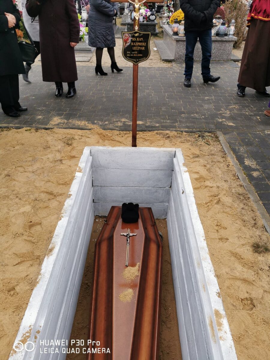 Pogrzeb Śp. ks. kan. Kazimierza Lęcznara