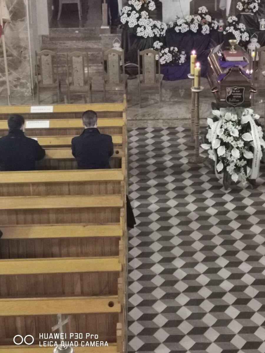 Pogrzeb Śp. ks. kan. Kazimierza Lęcznara