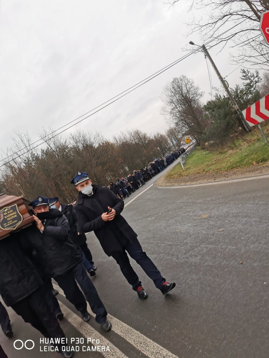 Pogrzeb Śp. ks. kan. Kazimierza Lęcznara