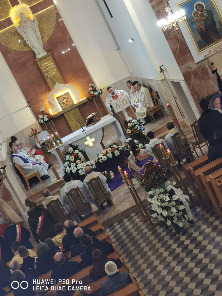 Pogrzeb Śp. ks. kan. Kazimierza Lęcznara